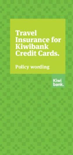 kiwibank travel insurance
